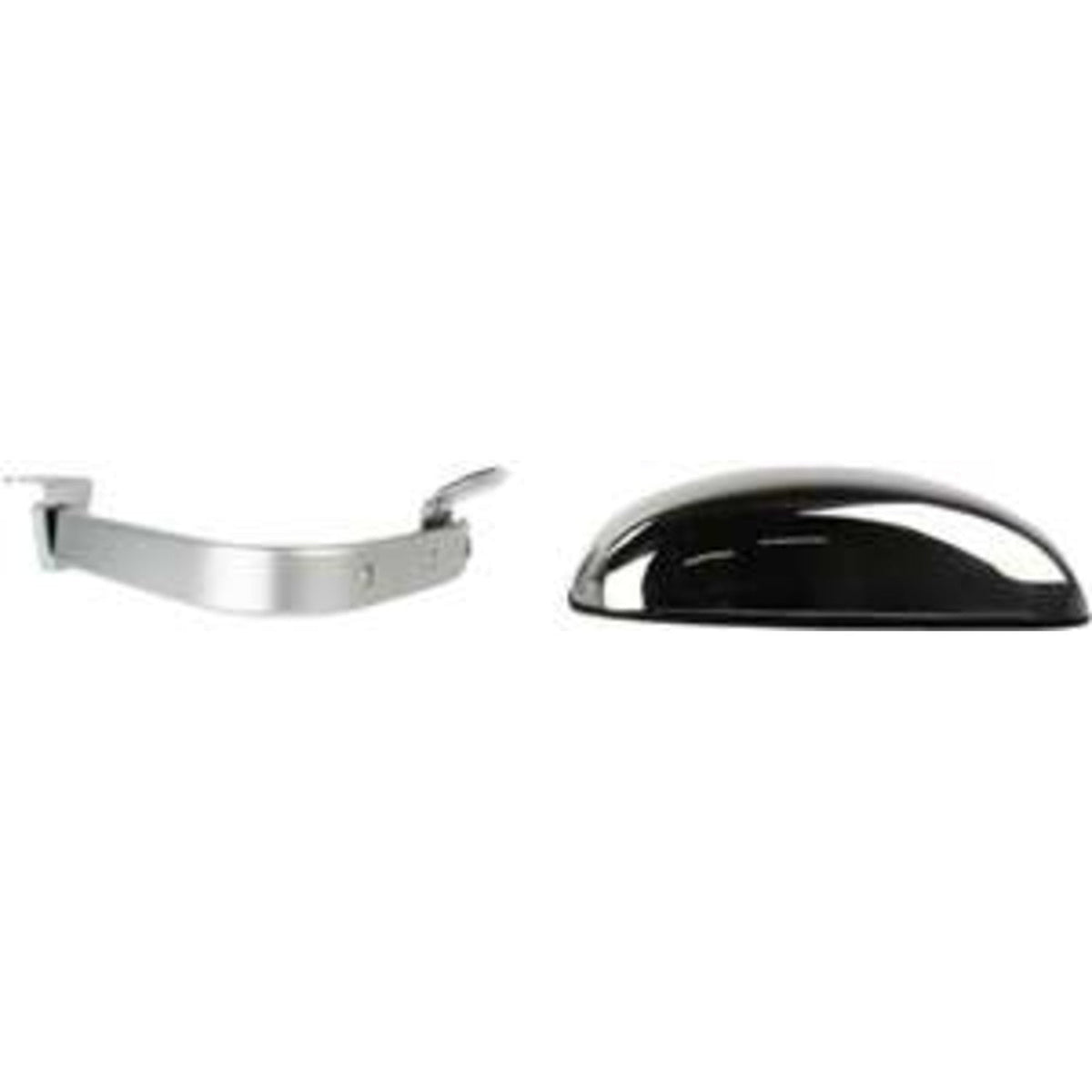 Folding Chrome Manual Mirror for Ford F-250 F-150 (1980–1997)