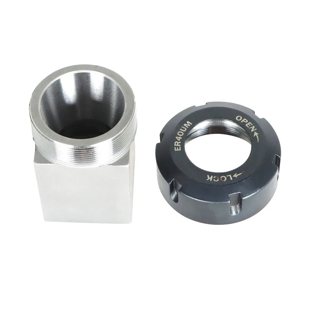Collet Block Chuck Holder for CNC Lathe Engraving Machine (ER-40)