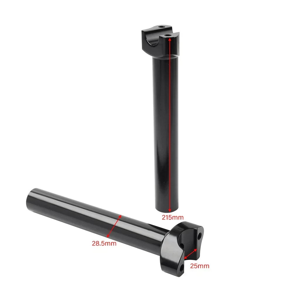 Top Clamp Handlebar Riser 8.5" for Harley Low Rider, Fat Boy