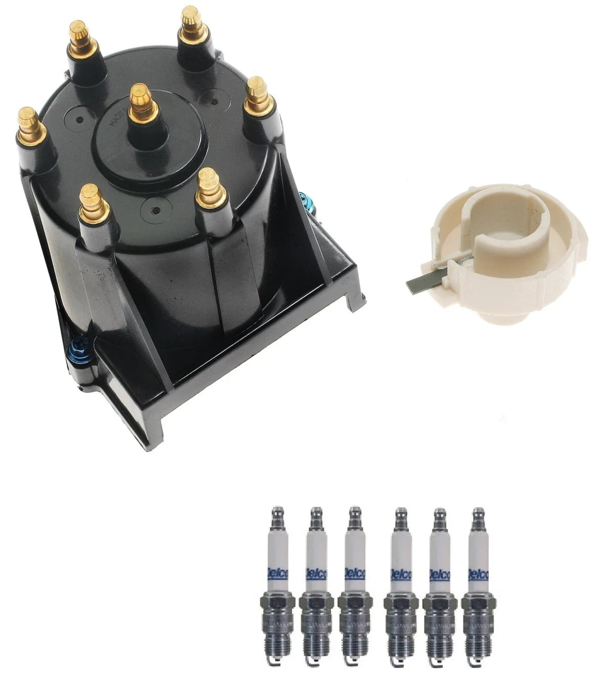 Distributor Rotor Cap & Spark Plugs Kit for Typhoon S15 C2500 C1500 (1995–1999)
