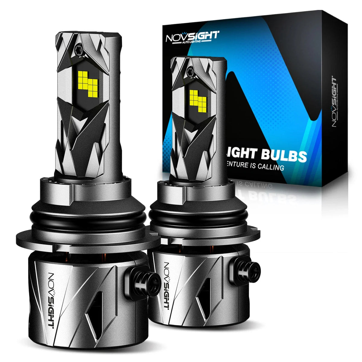 HB5 9007 LED Headlight Bulbs - Pair for Toyota Hilux N70