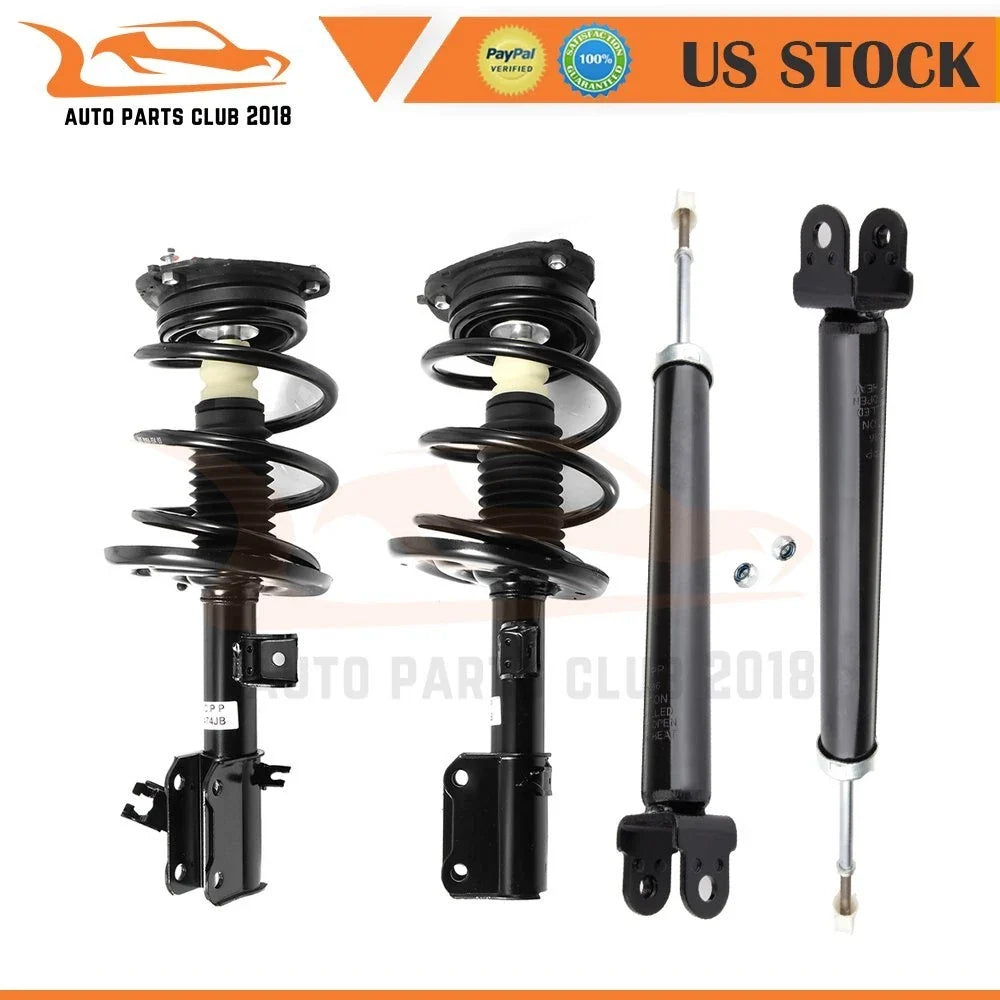 Set of 4 Complete Struts and Shocks for Nissan Altima (2007–2012)