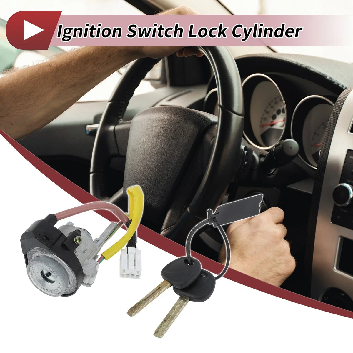 Ignition Lock Cylinder for Kia Optima 2.4L 2.7L (2010) No. 819002GF00
