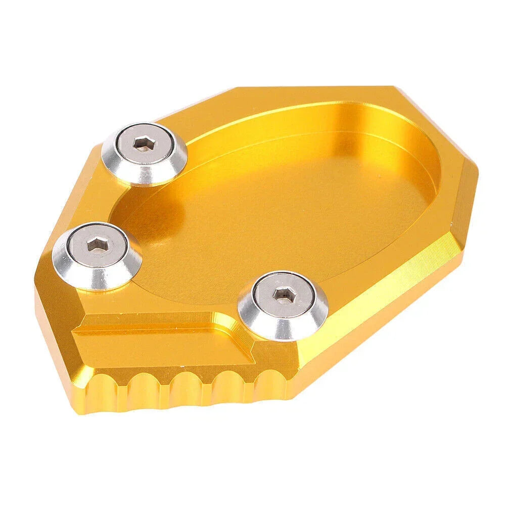 Gold Kickstand Pad for Kawasaki VERSYS 650 (2010-2014)