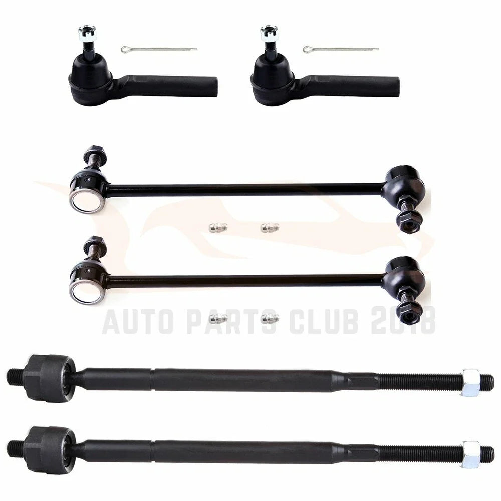 6-Piece Front Sway Bars and Tie Rods for Chrysler Town & Country 08-14