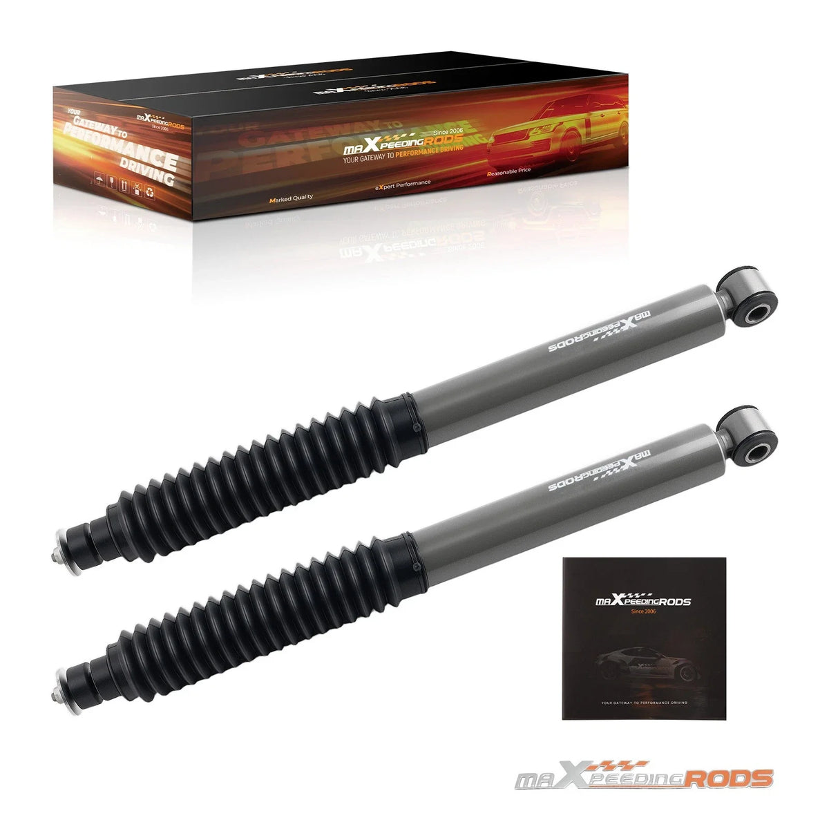 Rear Shock Set for Toyota 4Runner (2003-2022) & FJ Cruiser (2007-2014)