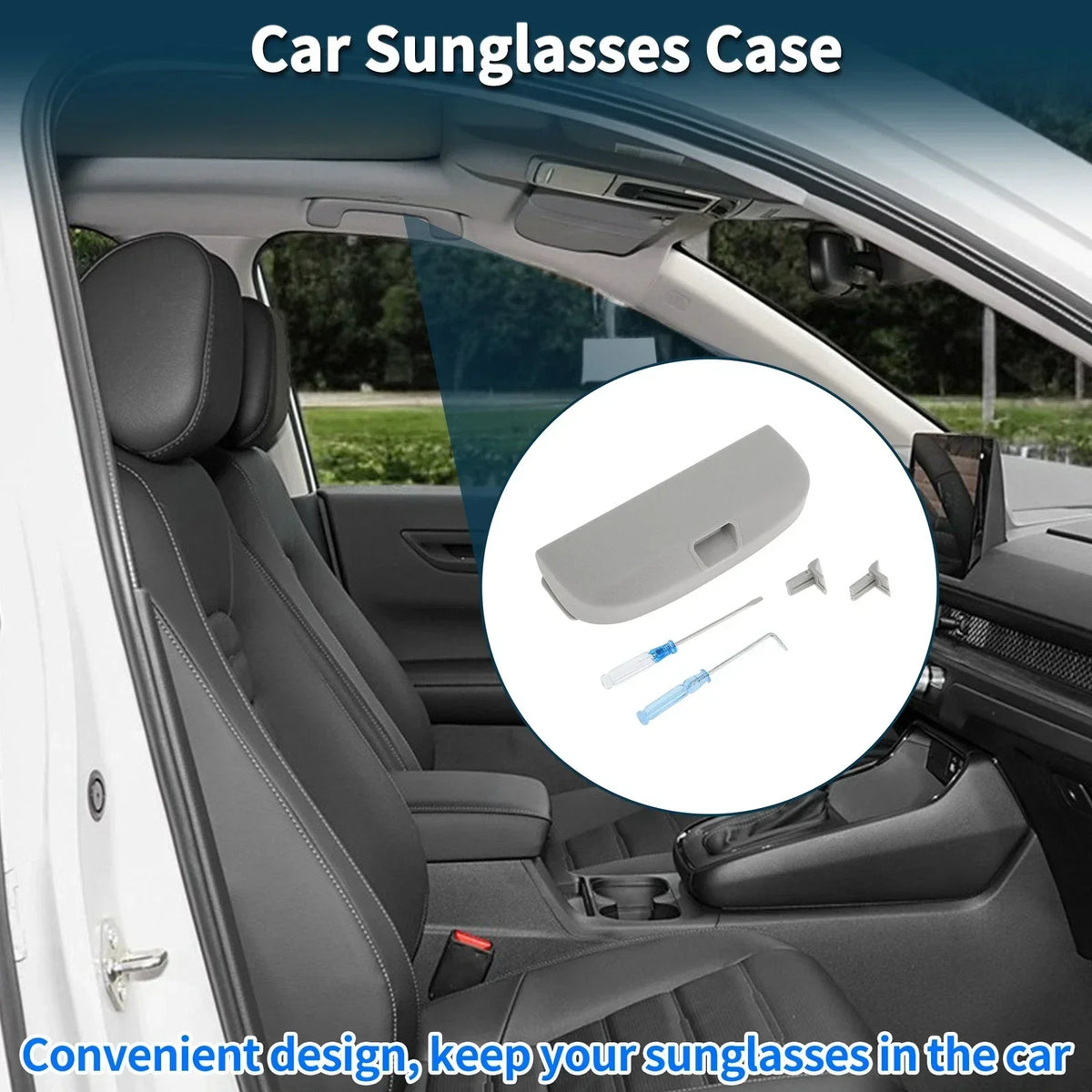 Sunglasses Case for Eyeglasses Holder Mercedes-Benz E Class (2017-2023)