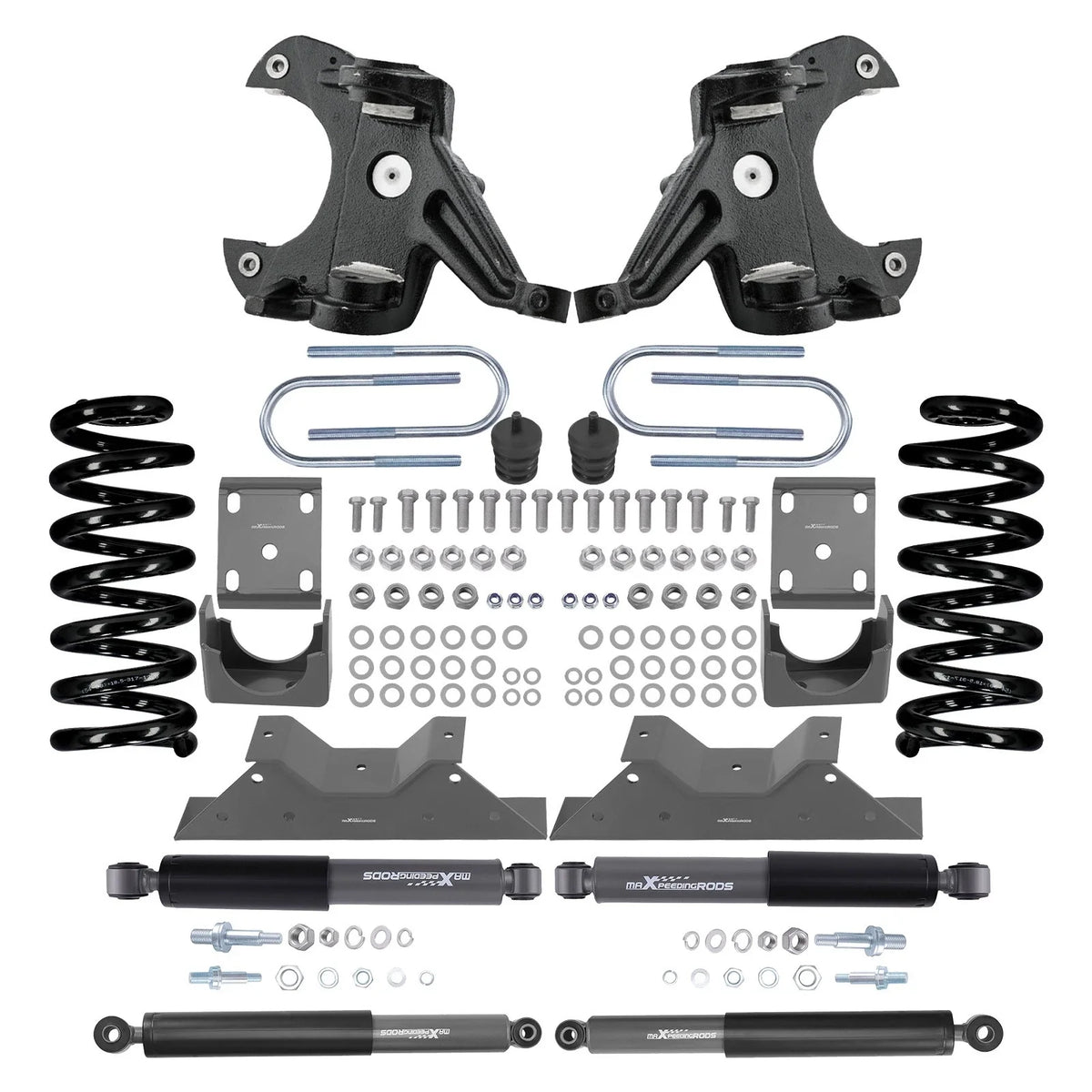 Lowering Suspension Kit 4" Front 6" Rear for 1973-1987 GMC/Chevrolet Truck
