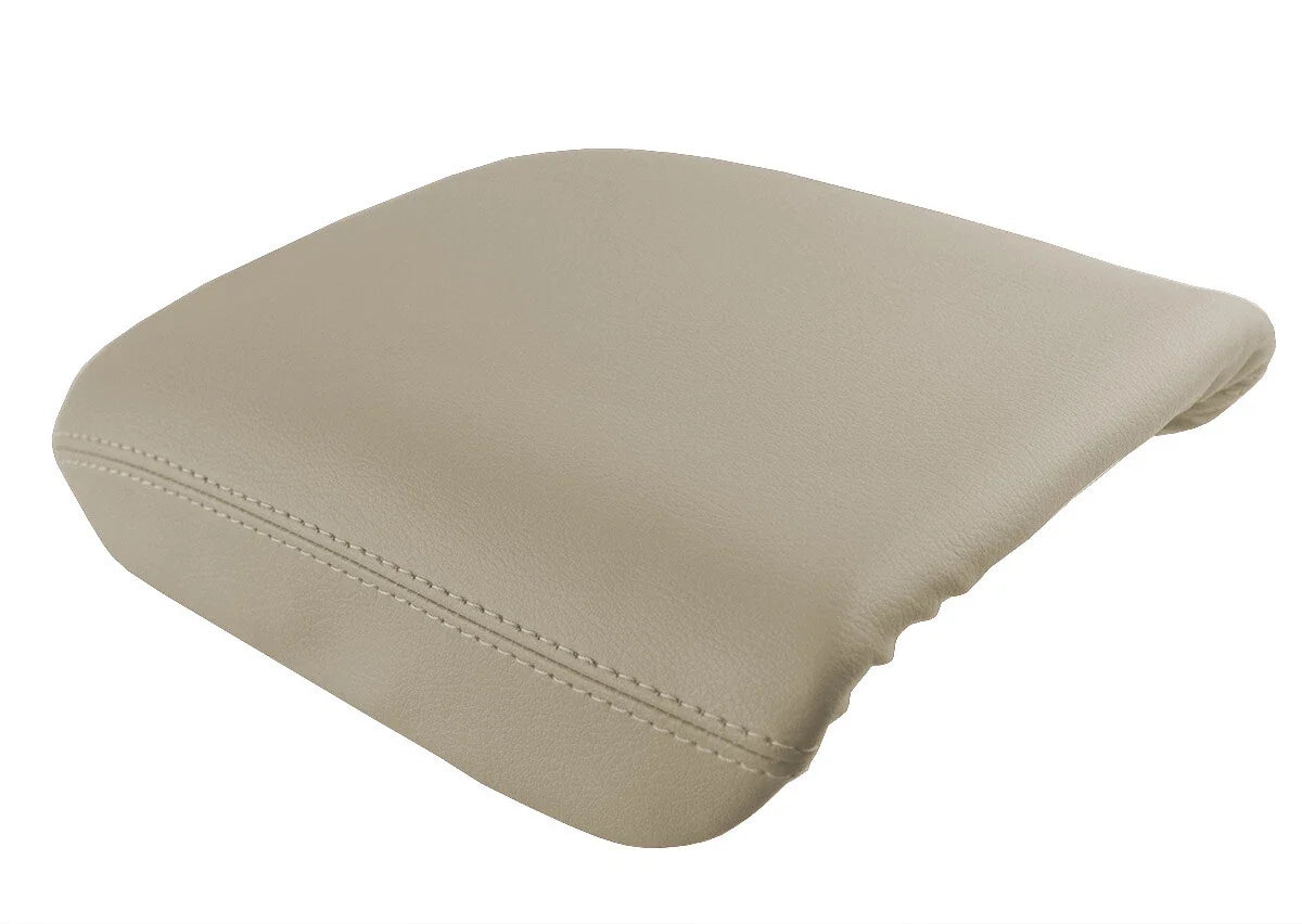 Console Lid Pull Over Cover for Honda Pilot (2003–2008) Leather Beige