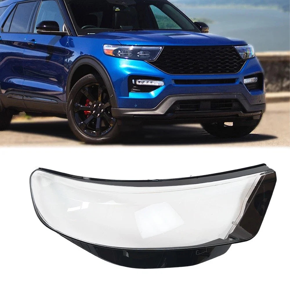 Headlight Lens Clear Cover Passenger Side for Ford Explorer 2020-2024