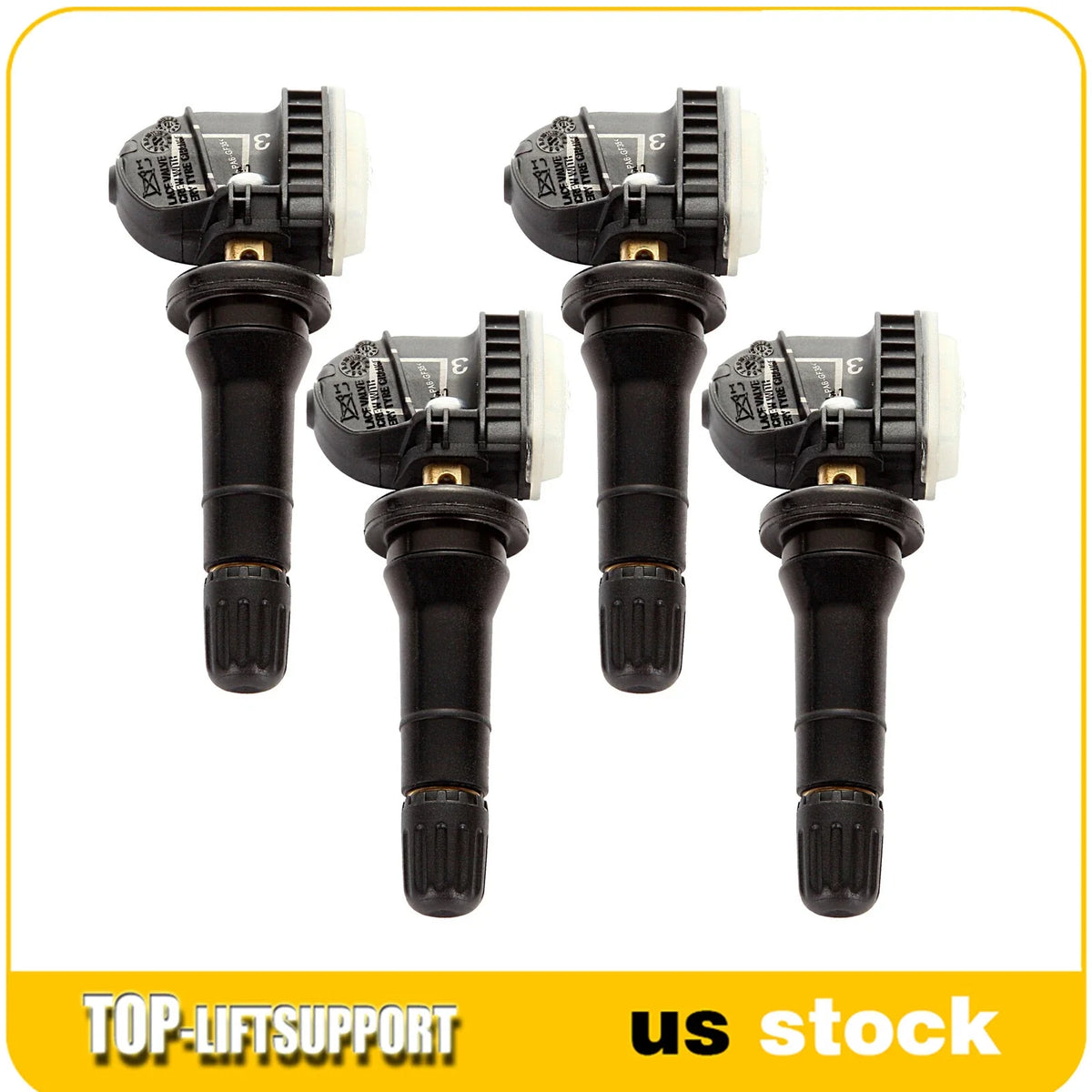 Set of 4 TPMS Tire Pressure Sensors for GMC