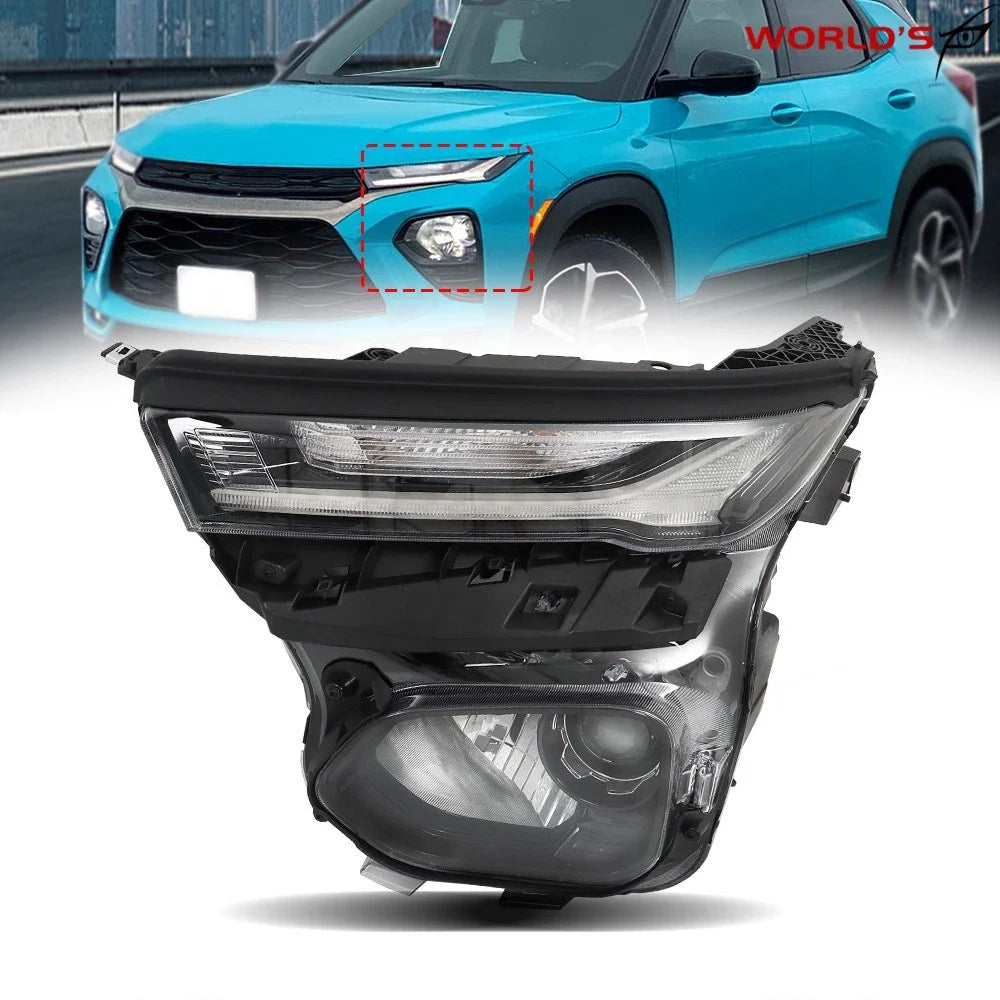 Halogen Headlight with LED DRL Projector for Chevy Trailblazer (2021–2023)