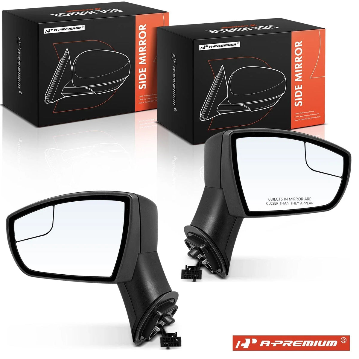2X Power Adjust Side Mirrors for Ford EcoSport (2018–2022)