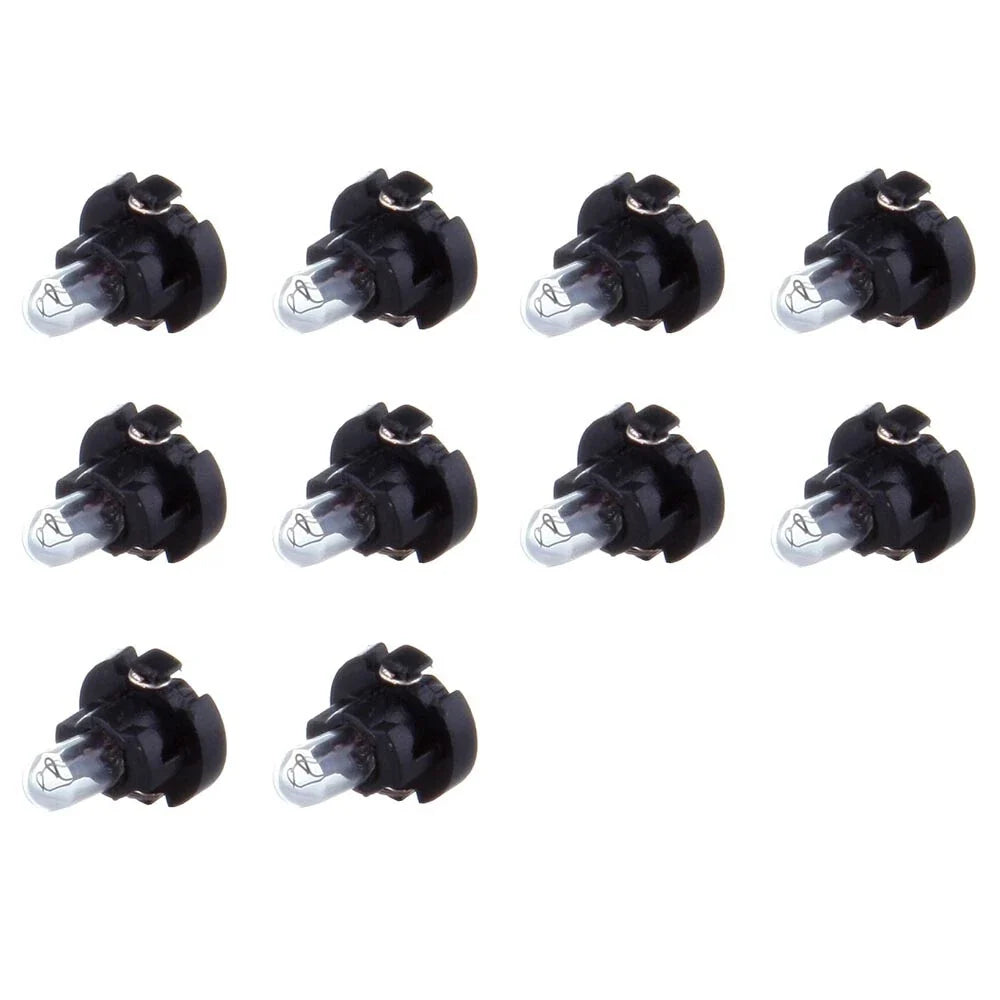 T3 Neo Wedge Halogen Bulb Set for Universal Instrument Cluster - 10Pcs