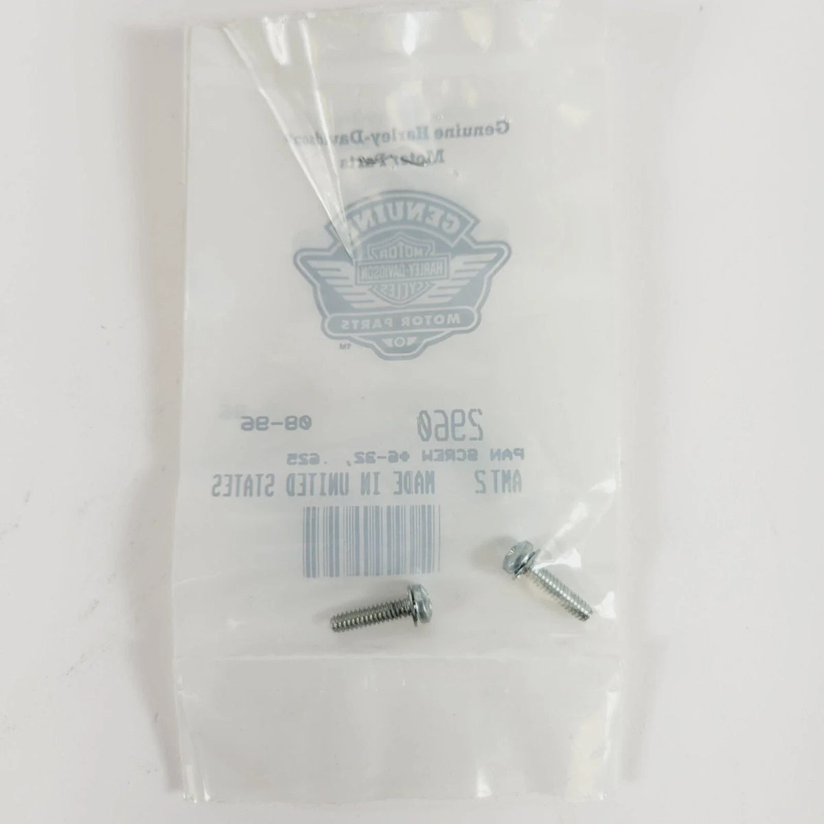 Pan Screw 06-32 .625 for Harley-Davidson Models 2006 to 2023