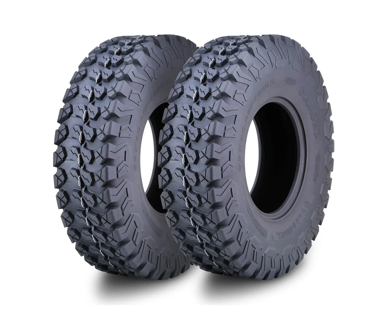 2 Roadguider Heavy Duty UTV ATV Tires 32x10R15 10-Ply All Terrain Off Road