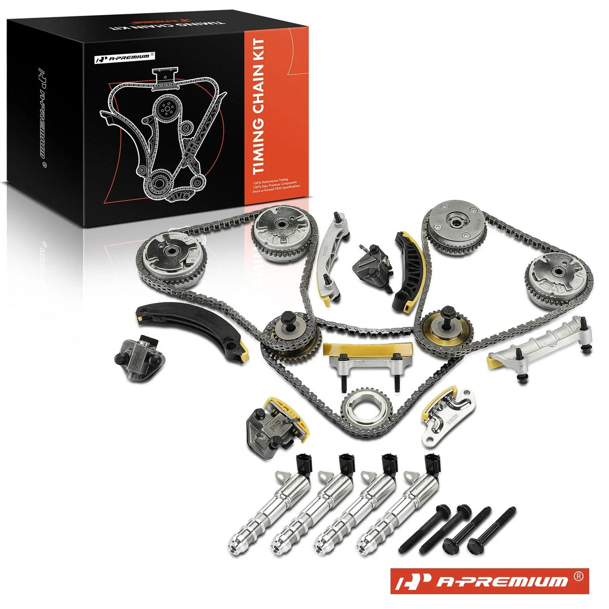 Timing Chain Kit for Chevy Equinox, Impala, Malibu, Cadillac (2008–2017)