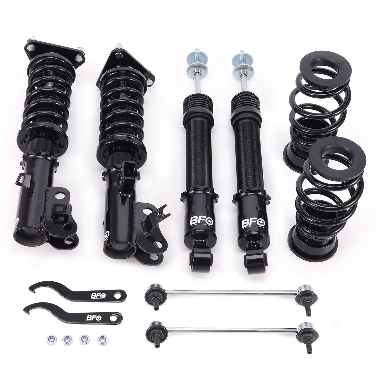 Suspension Kit with Adjustable Coilovers for Honda Civic 2012-2015