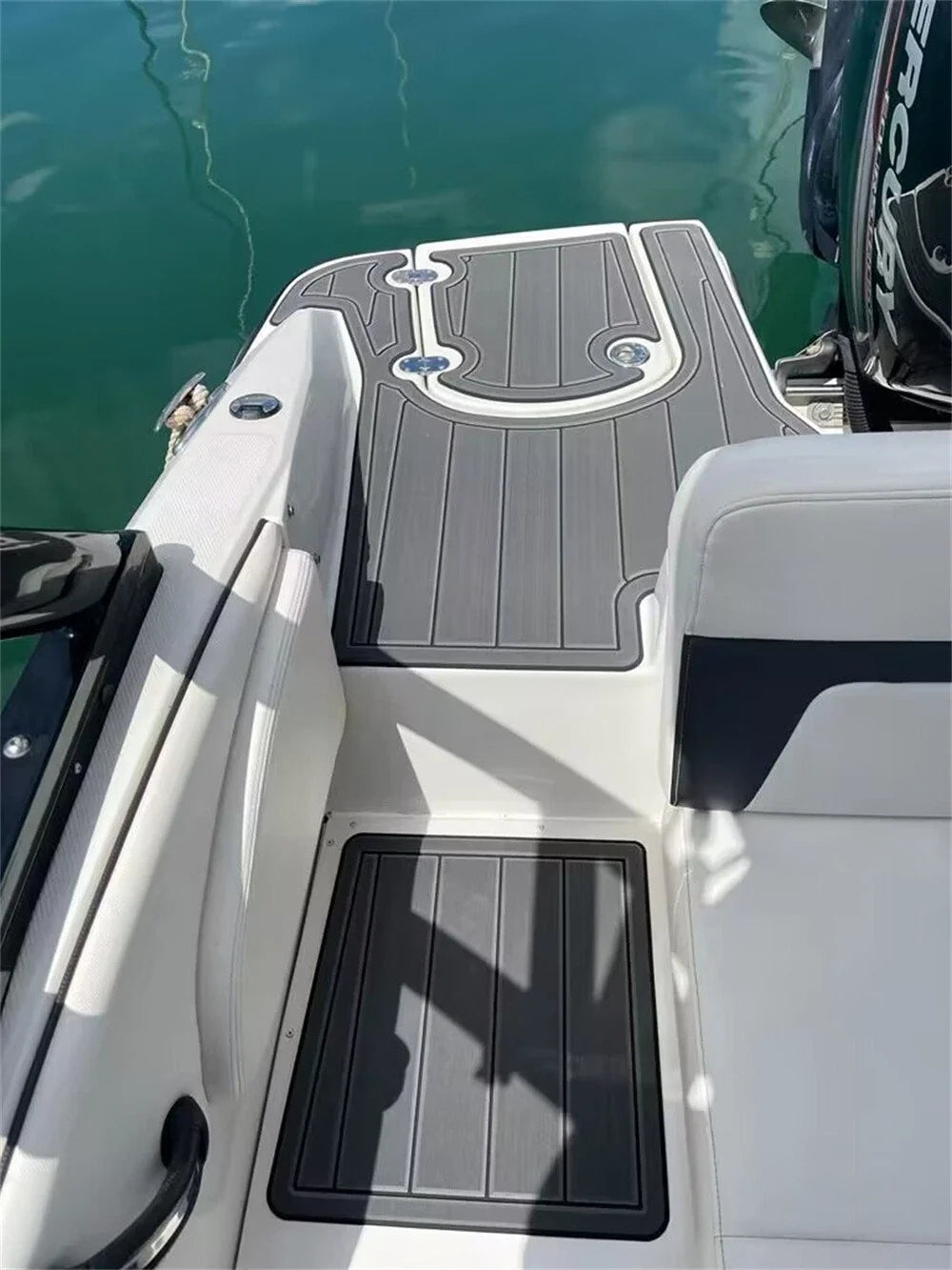 Decking Floor Mat EVA Foam Faux Teak for 2018 Monterey 197 FS