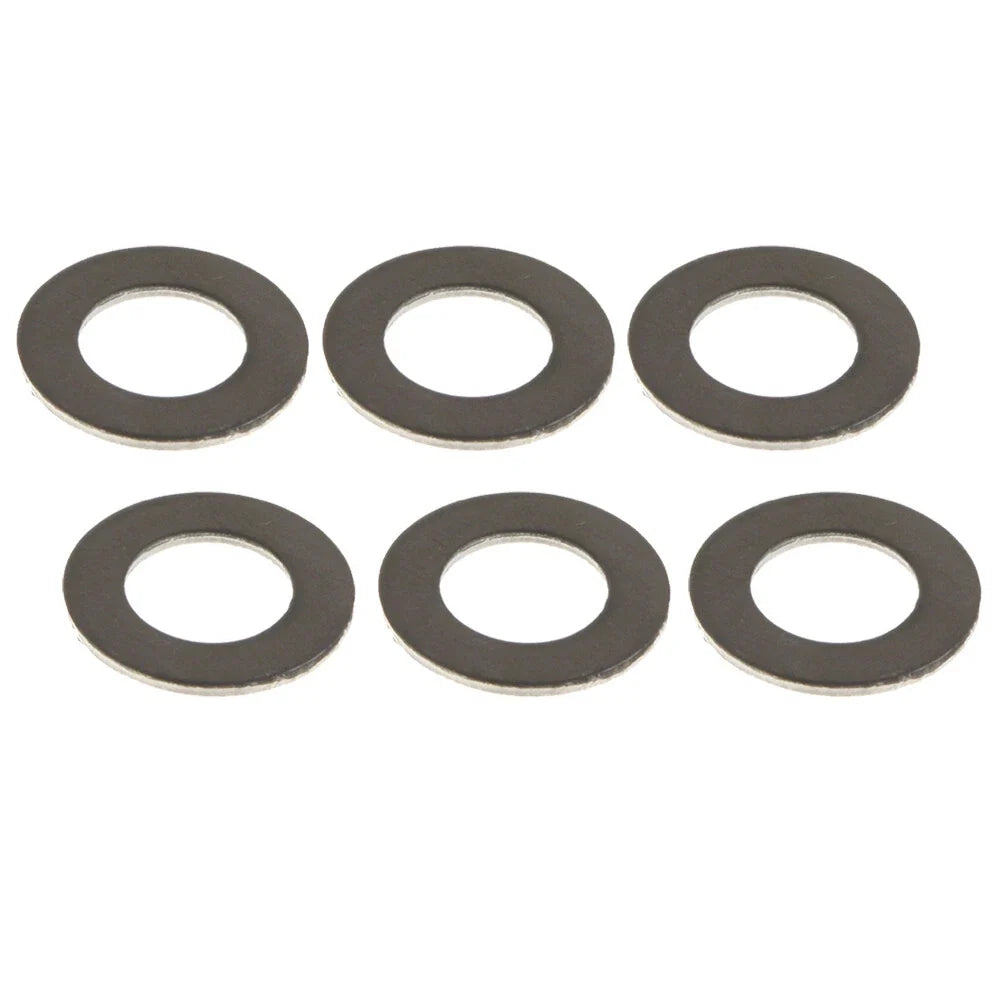Set of 6 Engine Oil Drain Plug Gaskets for Toyota Scion Lexus (OEM)