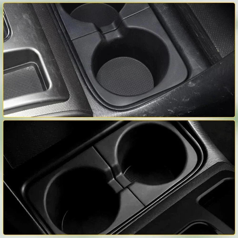 2X Center Console Cup Holder Insert for Tacoma (2005–2017) 2.7L 3.5L 4.0L