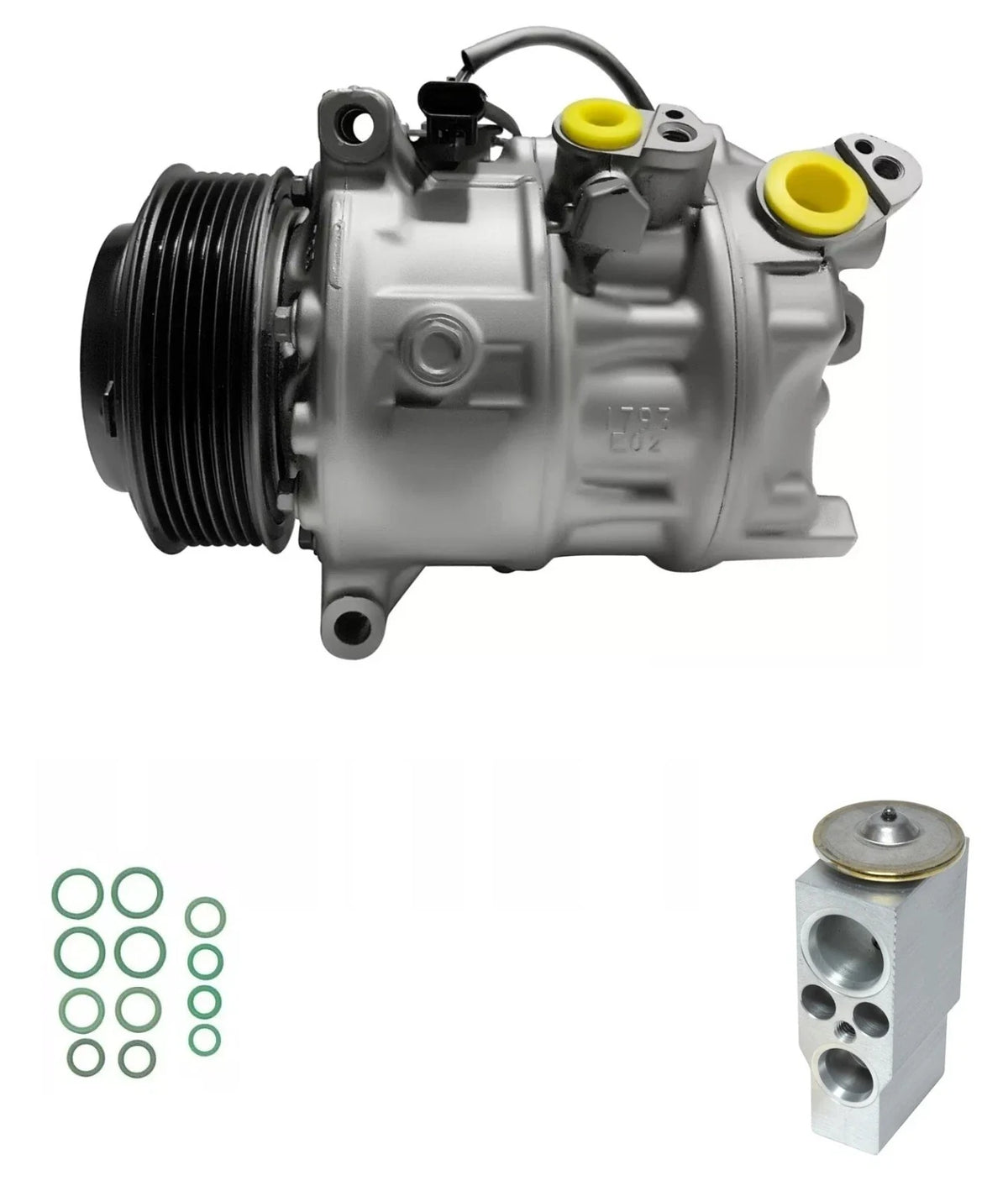 AC Compressor Kit Replacement for BMW M5 4.4L Turbo (2018–2018)