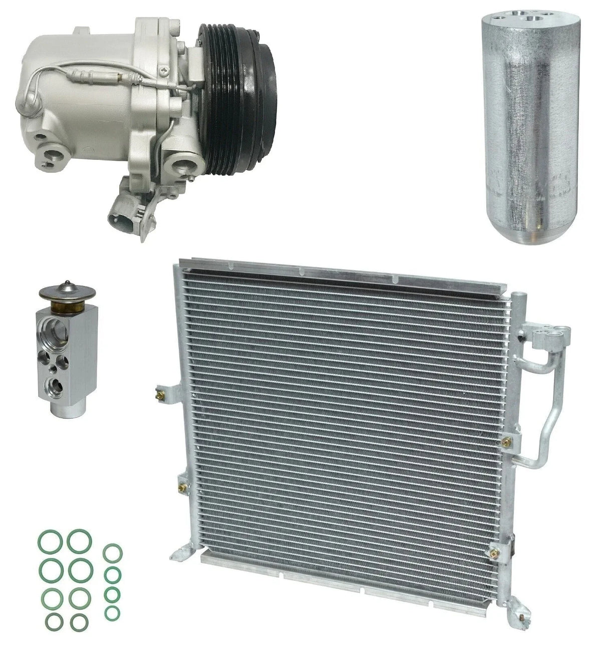AC Compressor Kit With Condenser for BMW 323i 2.5L (1998–1999)