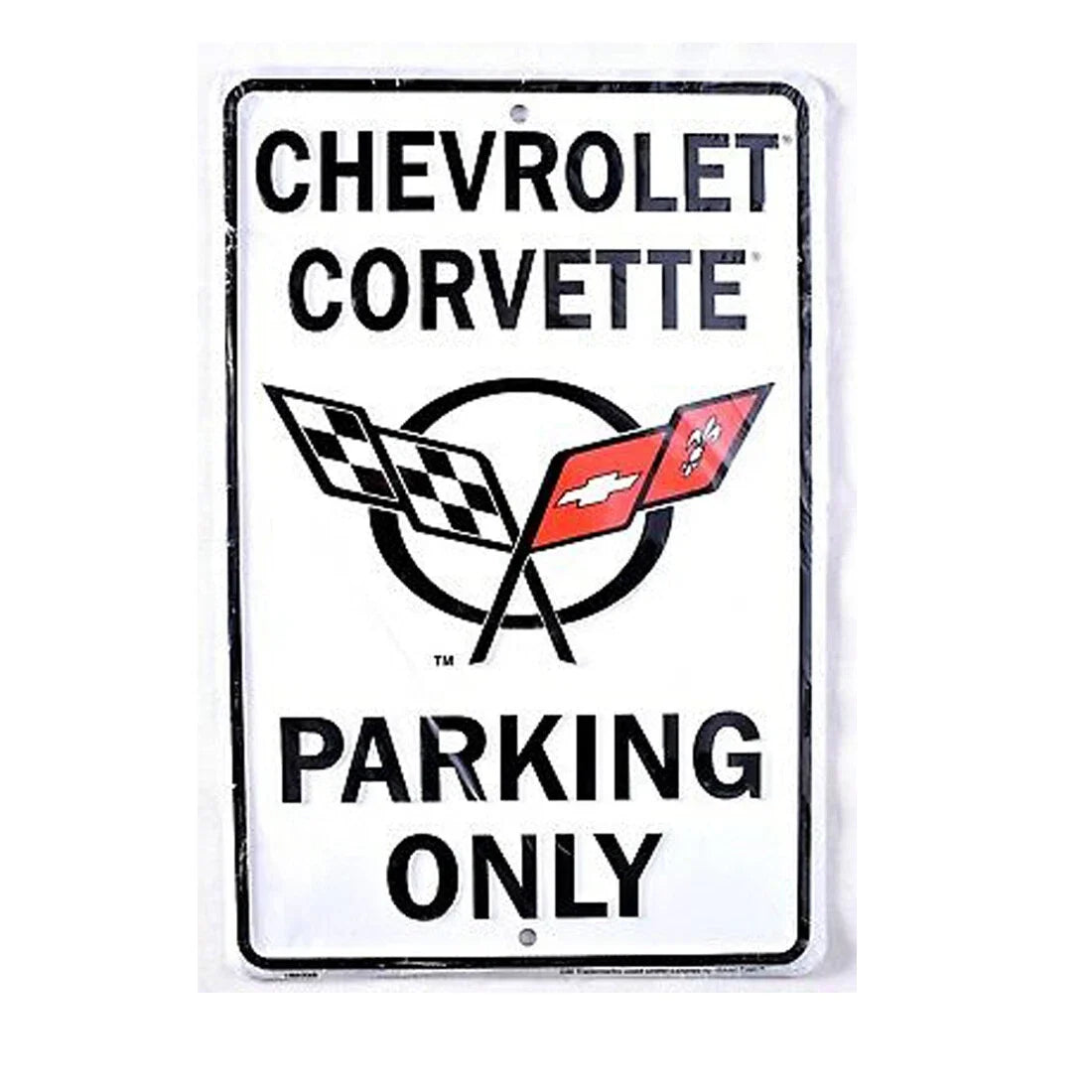 Parking Only Sign for Chevrolet Corvette (GM)