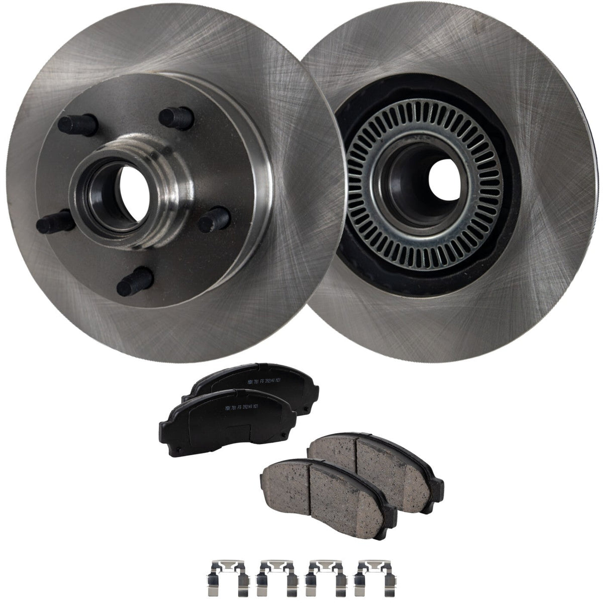 Front Brake Pads and Rotors Set for Mazda B2300 B3000