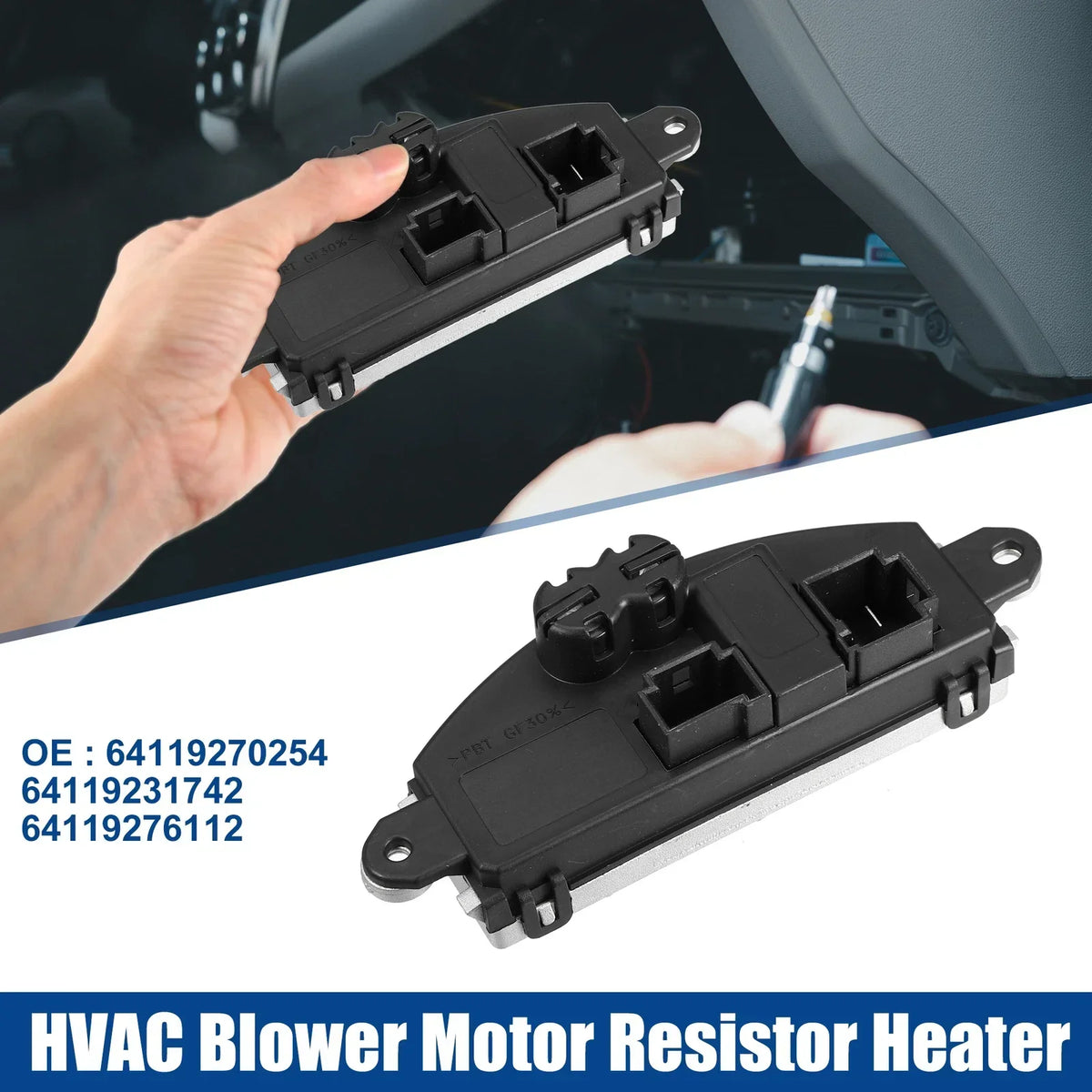 Blower Motor Resistor Heater for BMW 435i 2014-2016