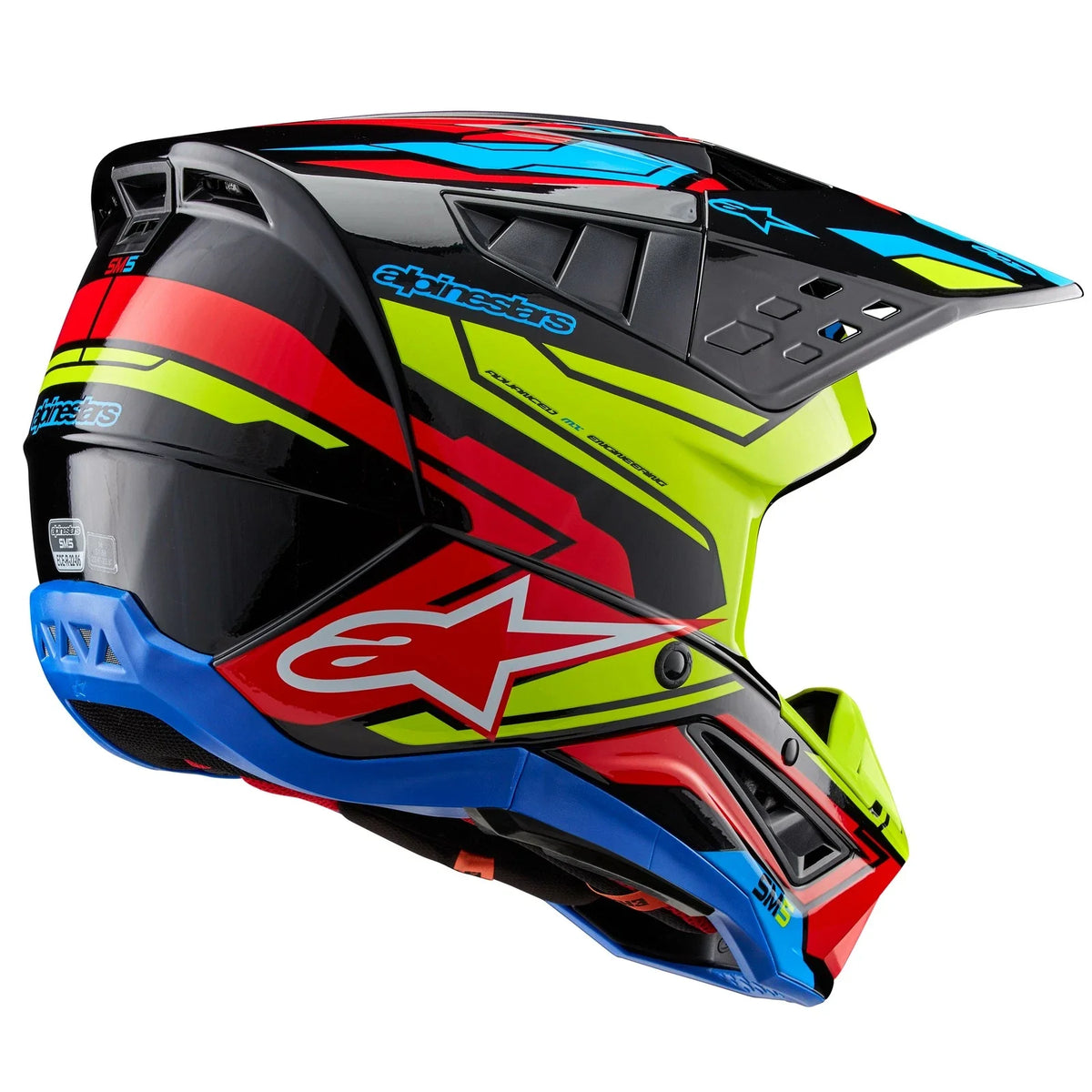 Alpinestars S M5 Action 2 Helmet for Off-Road (DOT & ECE Certified)