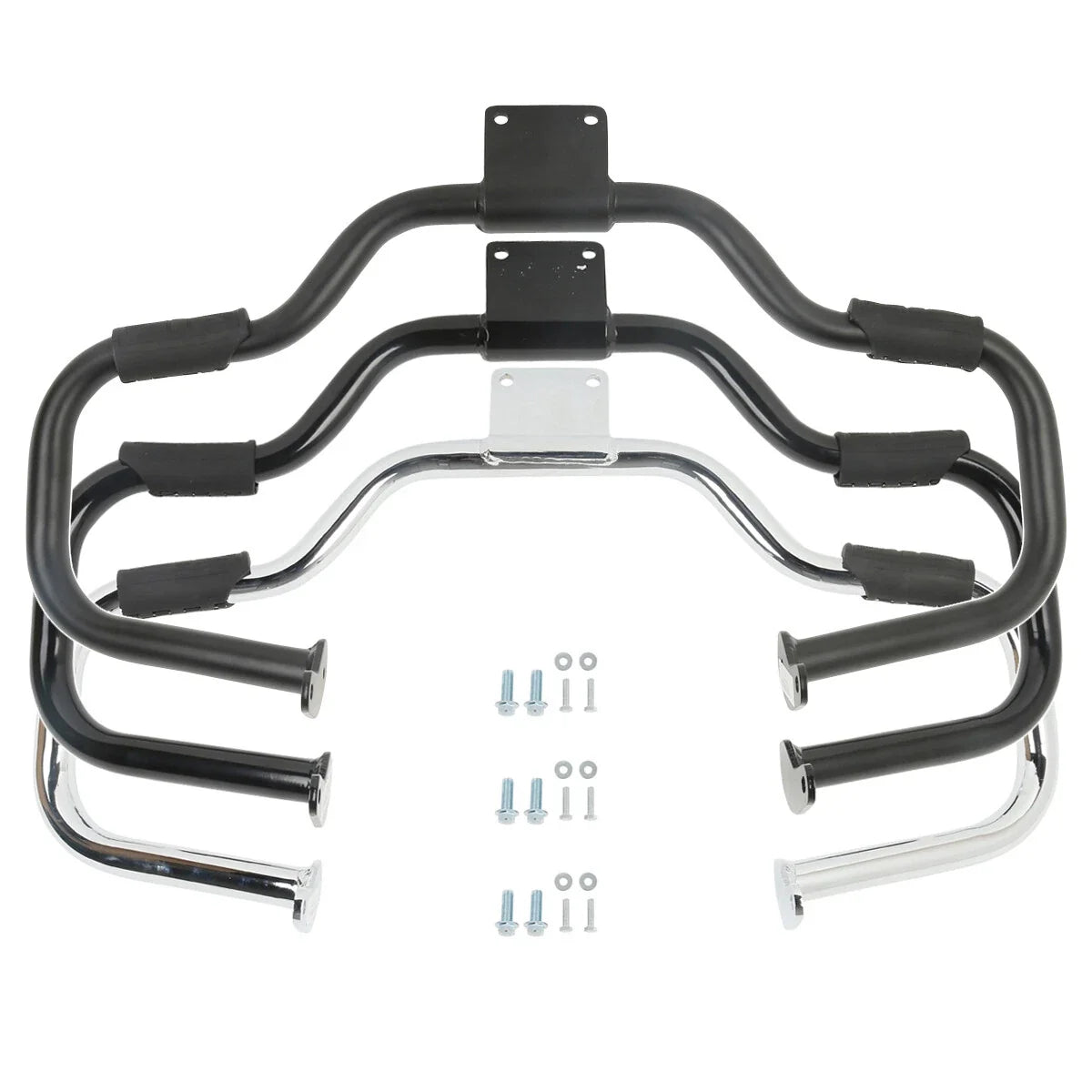 Engine Guard Crash Bar Mustache for Yamaha VStar 650 (1998–2009)