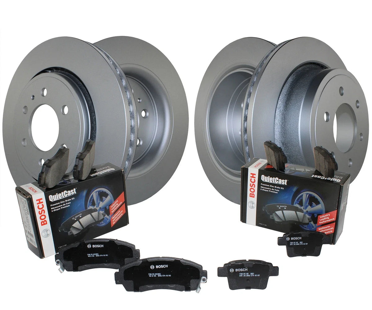 Disc Rotors & Brake Pads Set for Ford F-150 2015-2023 Front and Rear