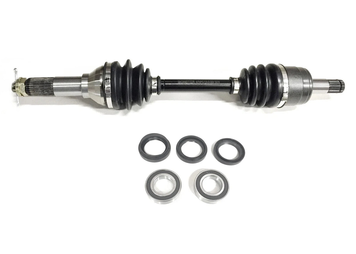 Precision Front CV Axle & Bearing Kit for Yamaha Kodiak 400 4x4 (2000–2002)