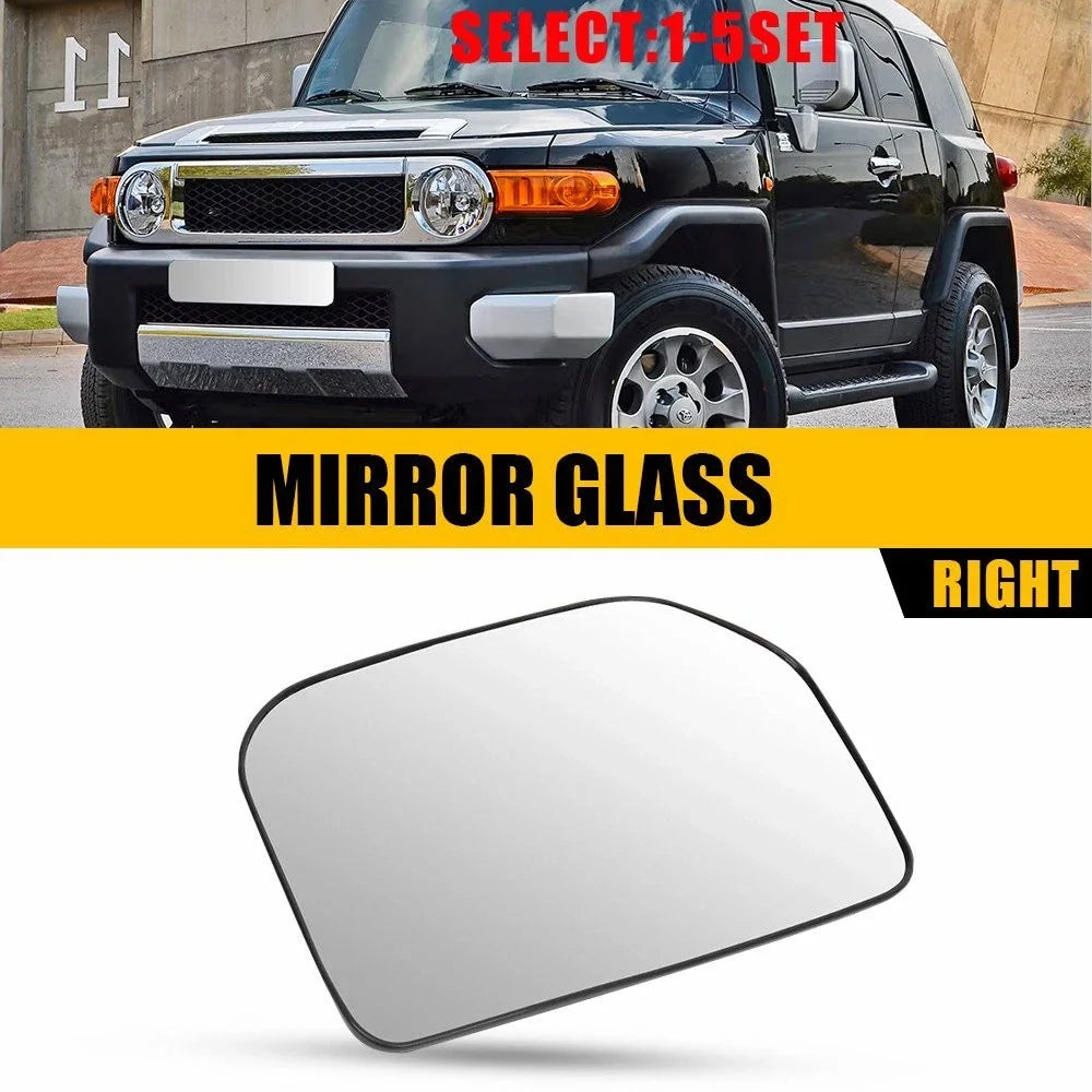 Right Side Heated Mirror Glass for Toyota FJ Cruiser (2007-2014)