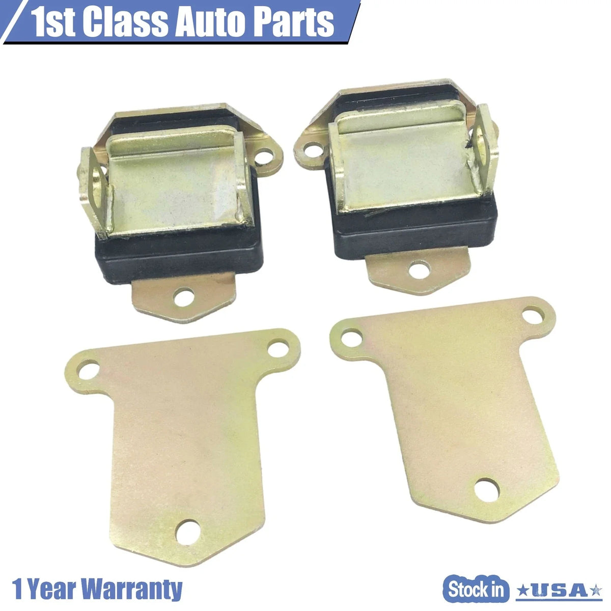 Polyurethane Engine Motor Mounts for Small Block Chevy (283–454)