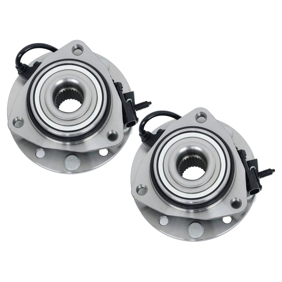 2pc Front Wheel Bearing Hub Assembly for Chevy Blazer S10 GMC Sonoma Jimmy (1997–2005)