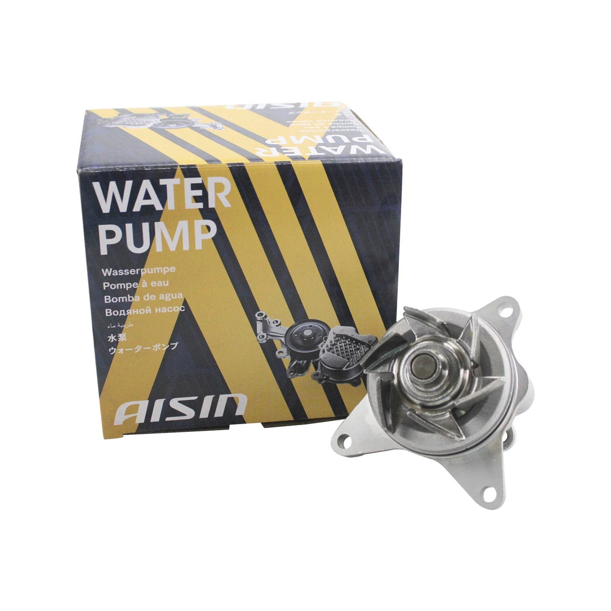 WPZ-743 Engine Water Pump from Aisin for Toyota Hilux N70 2005-2015