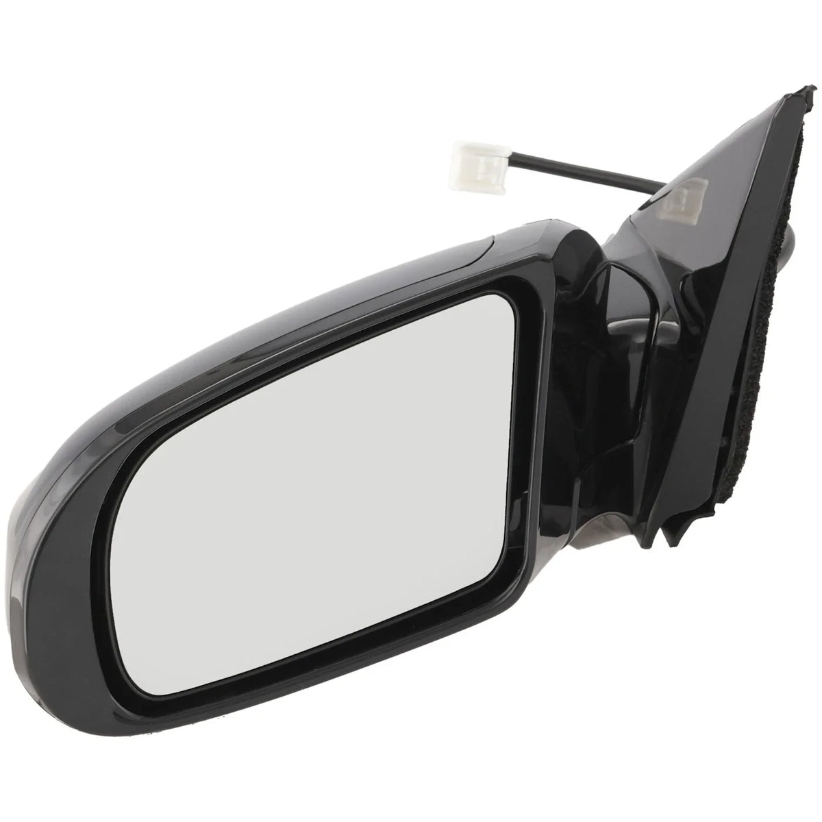 Left Driver Power Side View Mirror Gloss Black for 2009-2014 Nissan Maxima