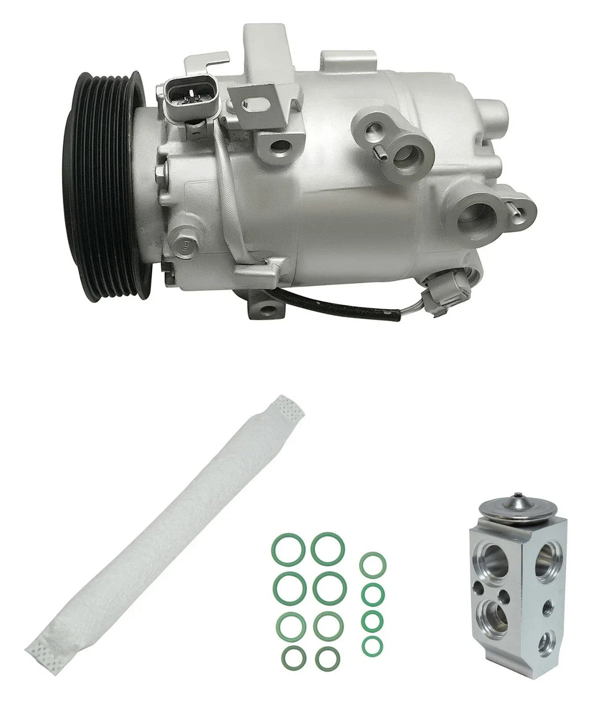 AC Compressor Kit Replacement for Kia Forte 1.8L 2.0L (2014–2015)