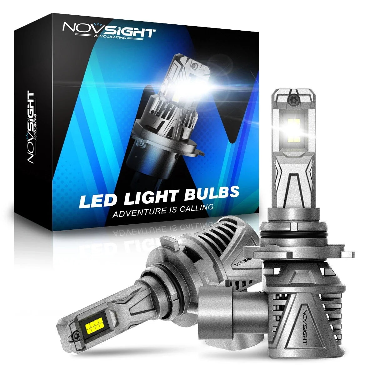 9005 HB3 LED Headlight Bulbs (2-Pack) for Toyota Hilux N70 2005-2015