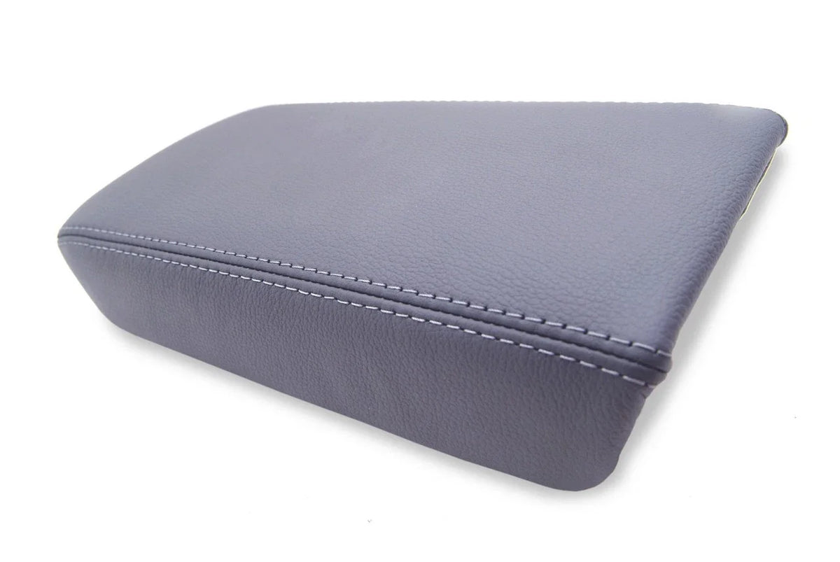 Center Console Armrest Cover for Acura TSX (2004–2008) Gray PVC Leather
