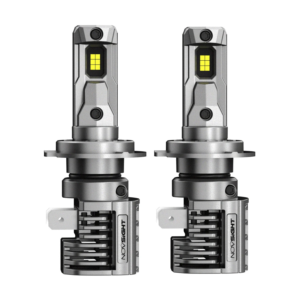 LED Headlight Bulbs H7 2X for NOVSIGHT 80W 18000LM 6500K
