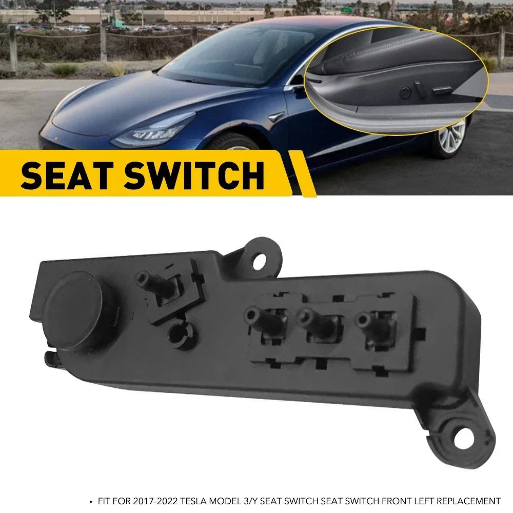 RH Power Seat Control Switch for Tesla Model 3/Y (2017–2022)