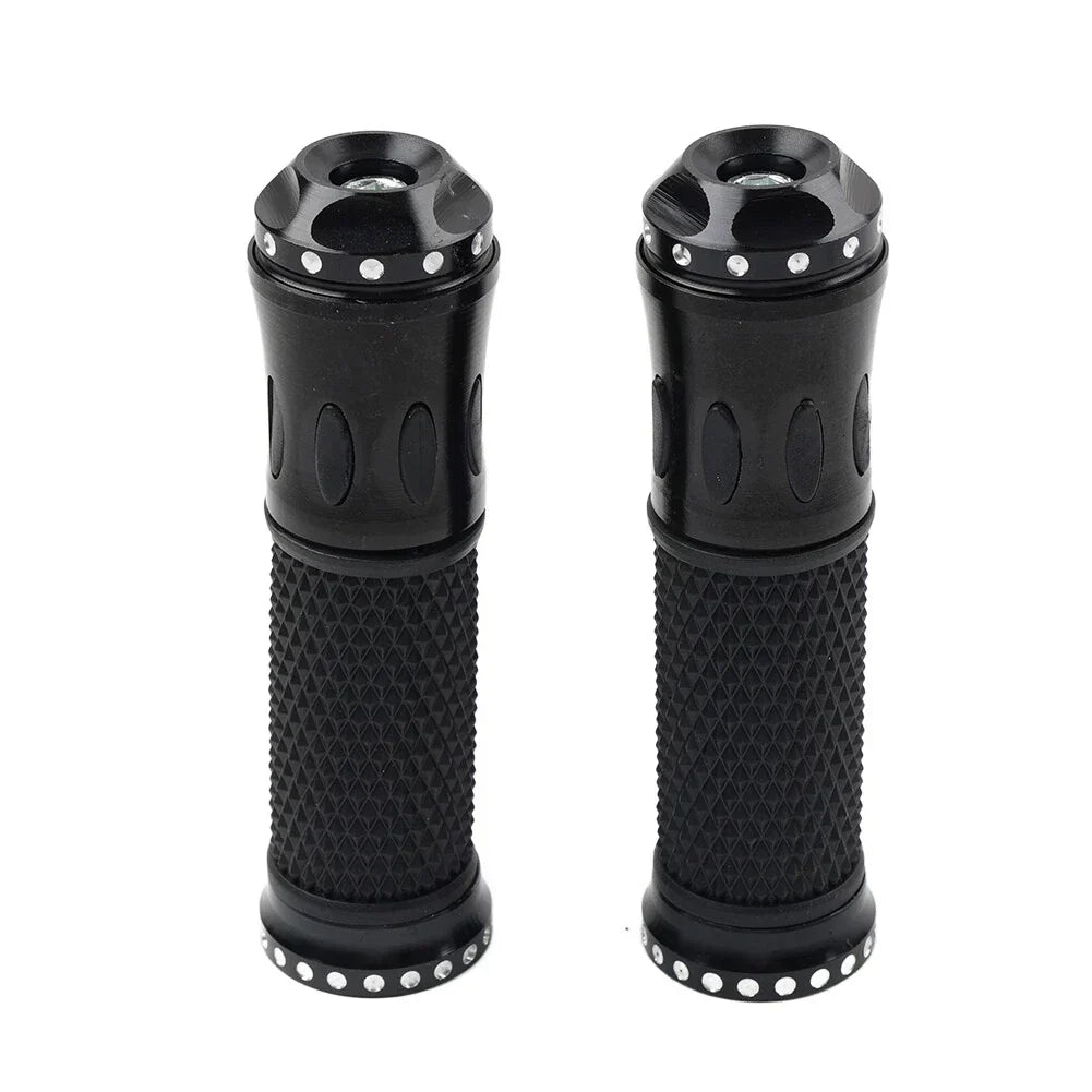 7/8" Grips in Black for Suzuki, Honda, Yamaha Motorcycles