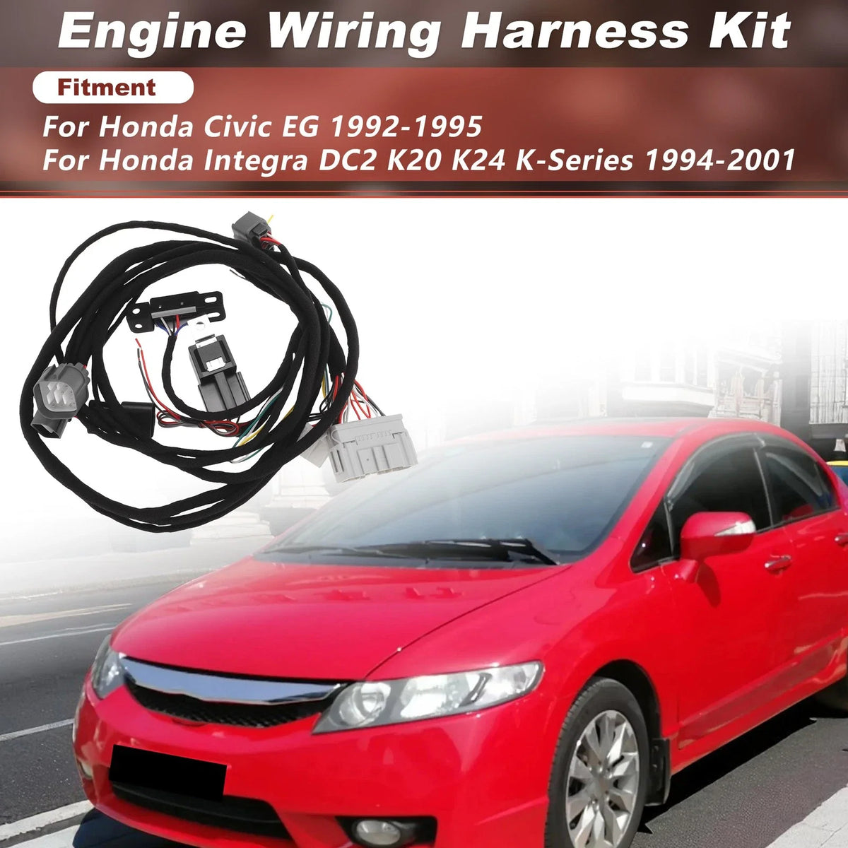 DAC061 Engine Wiring Harness for Honda Civic EG (1992–1995)