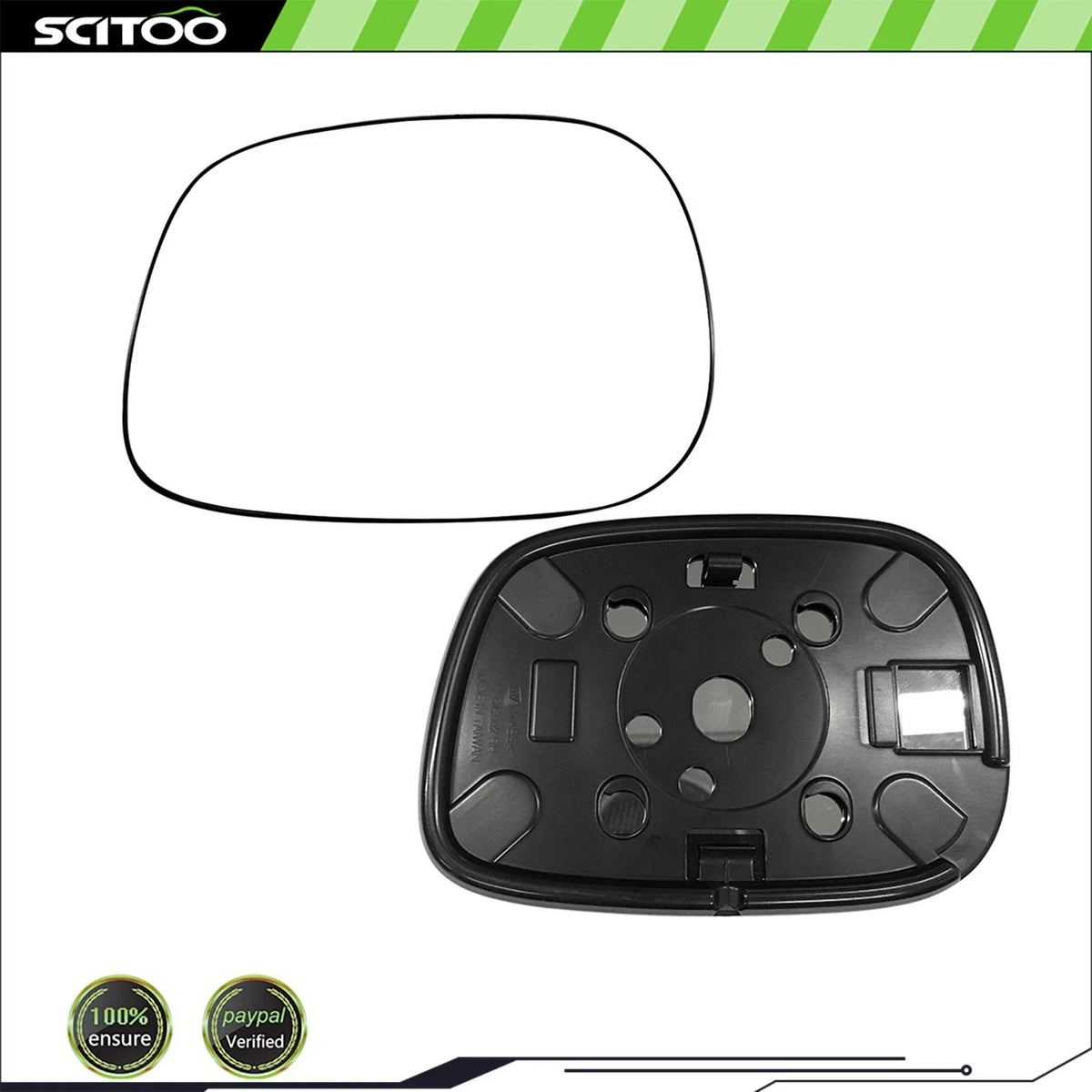 Replacement Mirror Glass Pair for 2002–2004 Dodge Ram Pickup