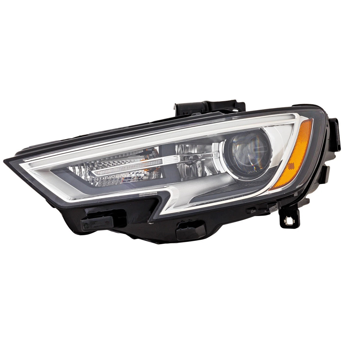 Driver Side Xenon Headlight for Audi A3 (2017–2020) CAPA