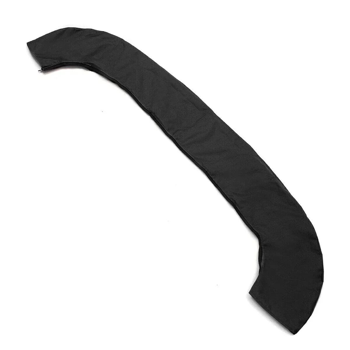 Black Boot Cover for 4 Bow Bimini Top Boat Shade - No Frame