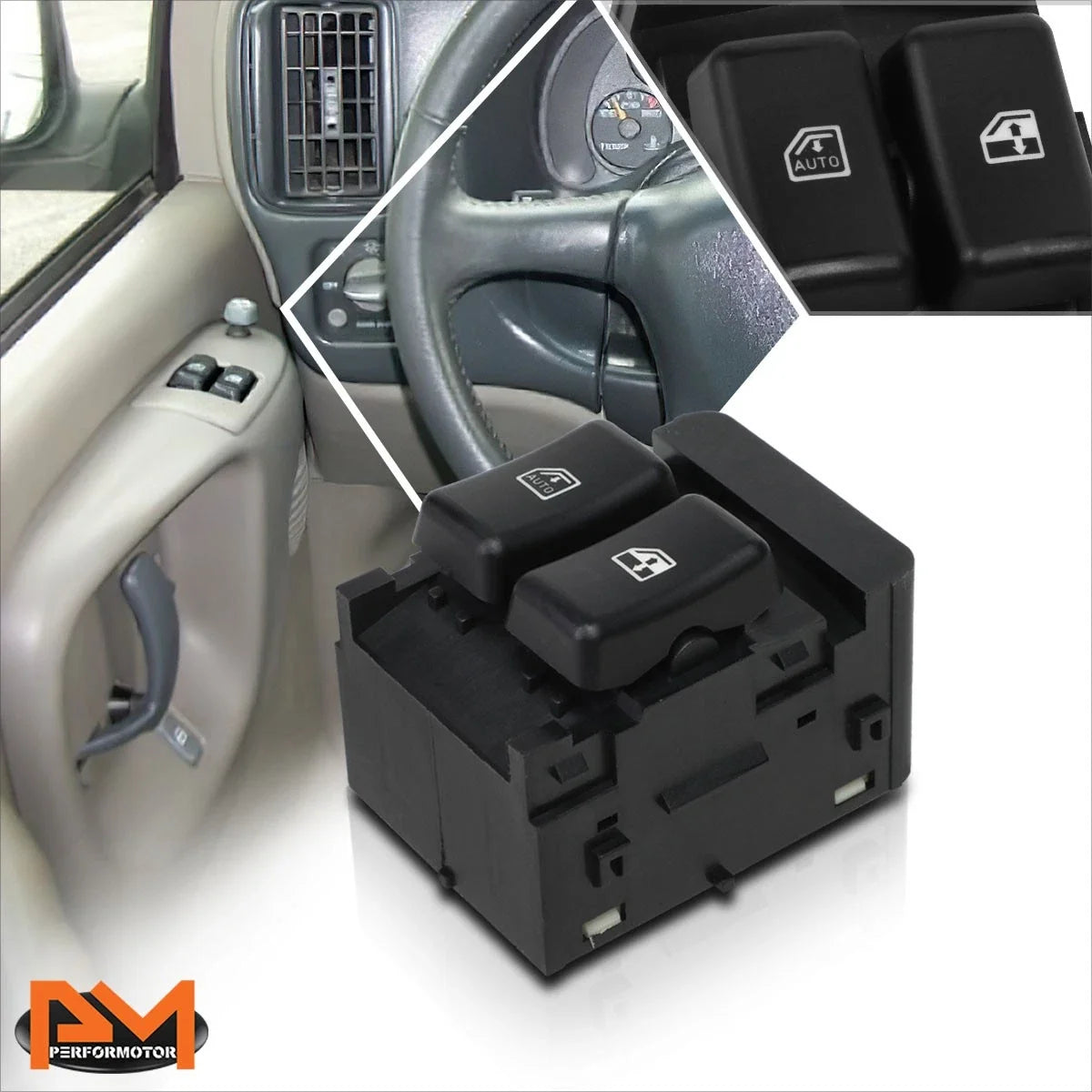 Master Power Window Switch for Driver Side Chevrolet Express/Savana 1996-2000